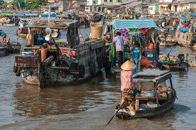 images of Vietnam - Cai Rang Floating Market