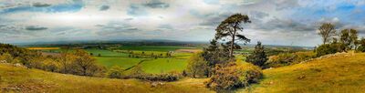 Haughmond Hill Panoramic view 