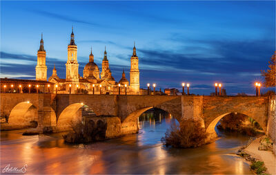 photos of Spain - Zaragoza Cathedral Viewpoint