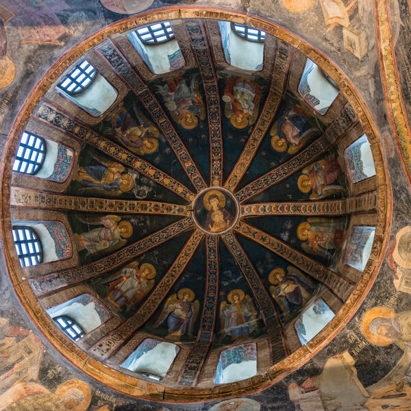 Virgin and Child, Dome of the Paracclesion