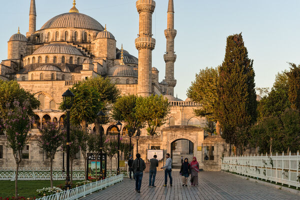 Sultanahmet Park with Blue Mosque (Early Morning Light)