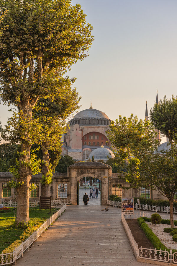 Sultanahmet Park with Hagia Sophia (Early Morning Light)