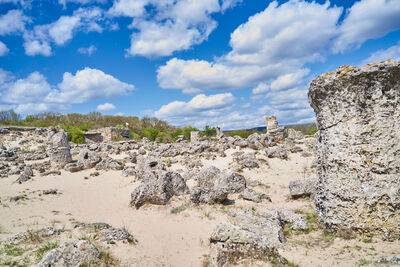 images of Bulgaria - Pobiti Kamani (The Stone forest)