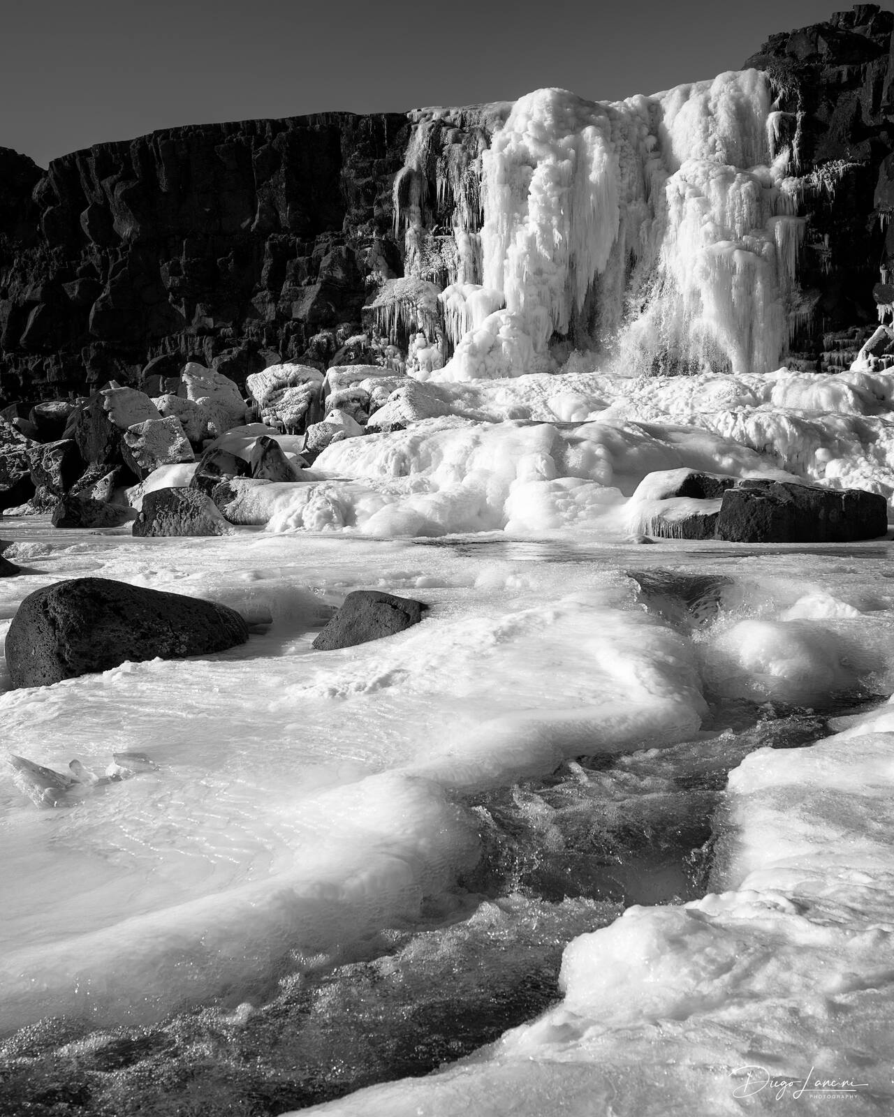 Image of Oxararfoss Waterfall by Diego Lancini