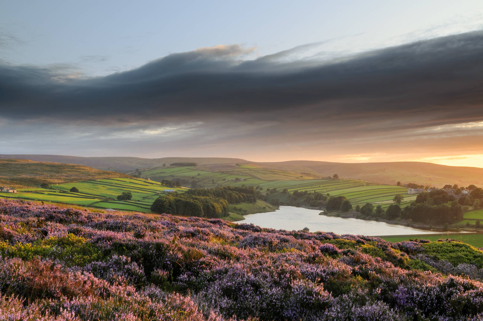 Image of View towards Lower Laithe Reservoir, near Haworth by Alan Williams