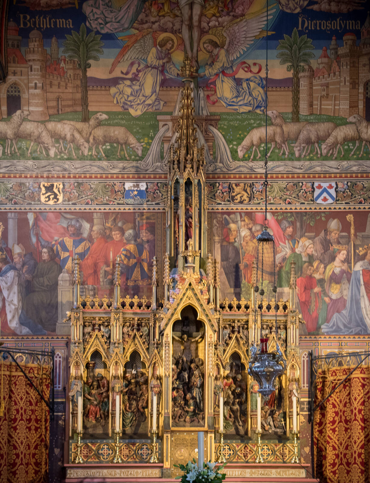 Image of Basilica of the Holy Blood - Interior by Louise Browne
