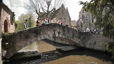 Brugge instagram spots - Bonifacius Bridge