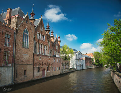 pictures of Bruges - Dijver Canal
