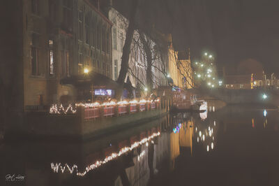photos of Bruges - Dijver Canal