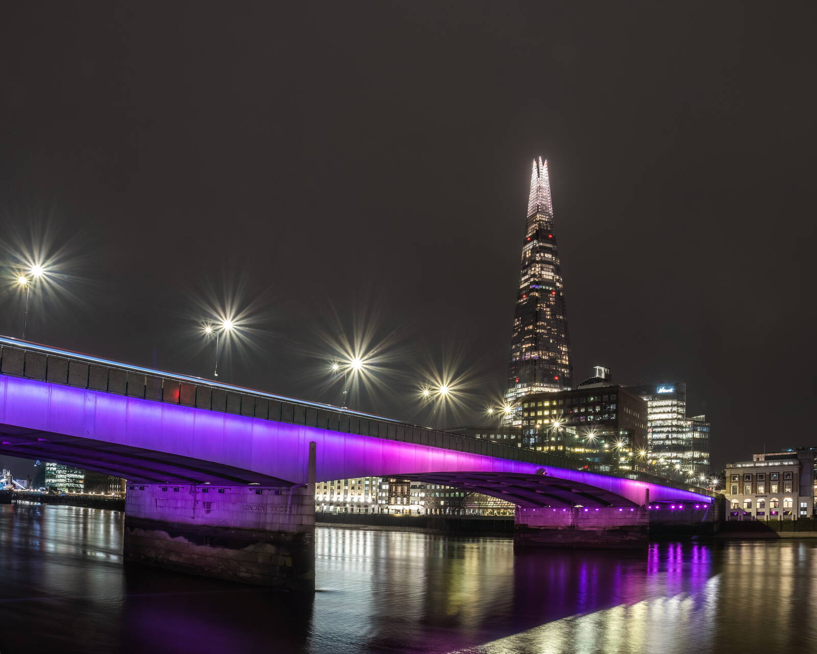 Image of View of The Shard from London Bridge by Péter Bonczi