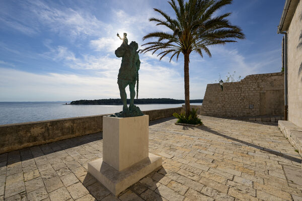 St Christopher, the protector of the Island and Town of Rab