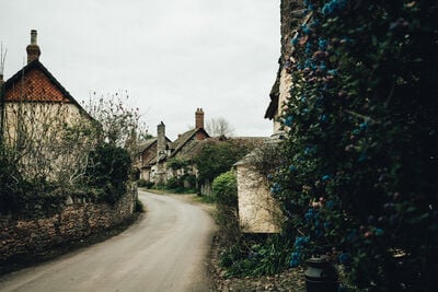 Somerset photo locations - Bossington Village
