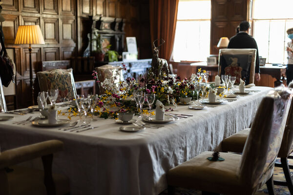 Coughton Court - dining room