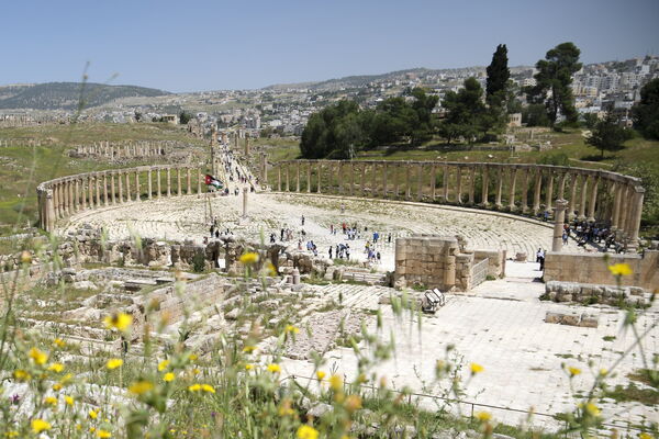 The forum from the Temple of Zeus