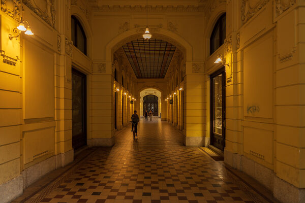 The Oktogon passageway