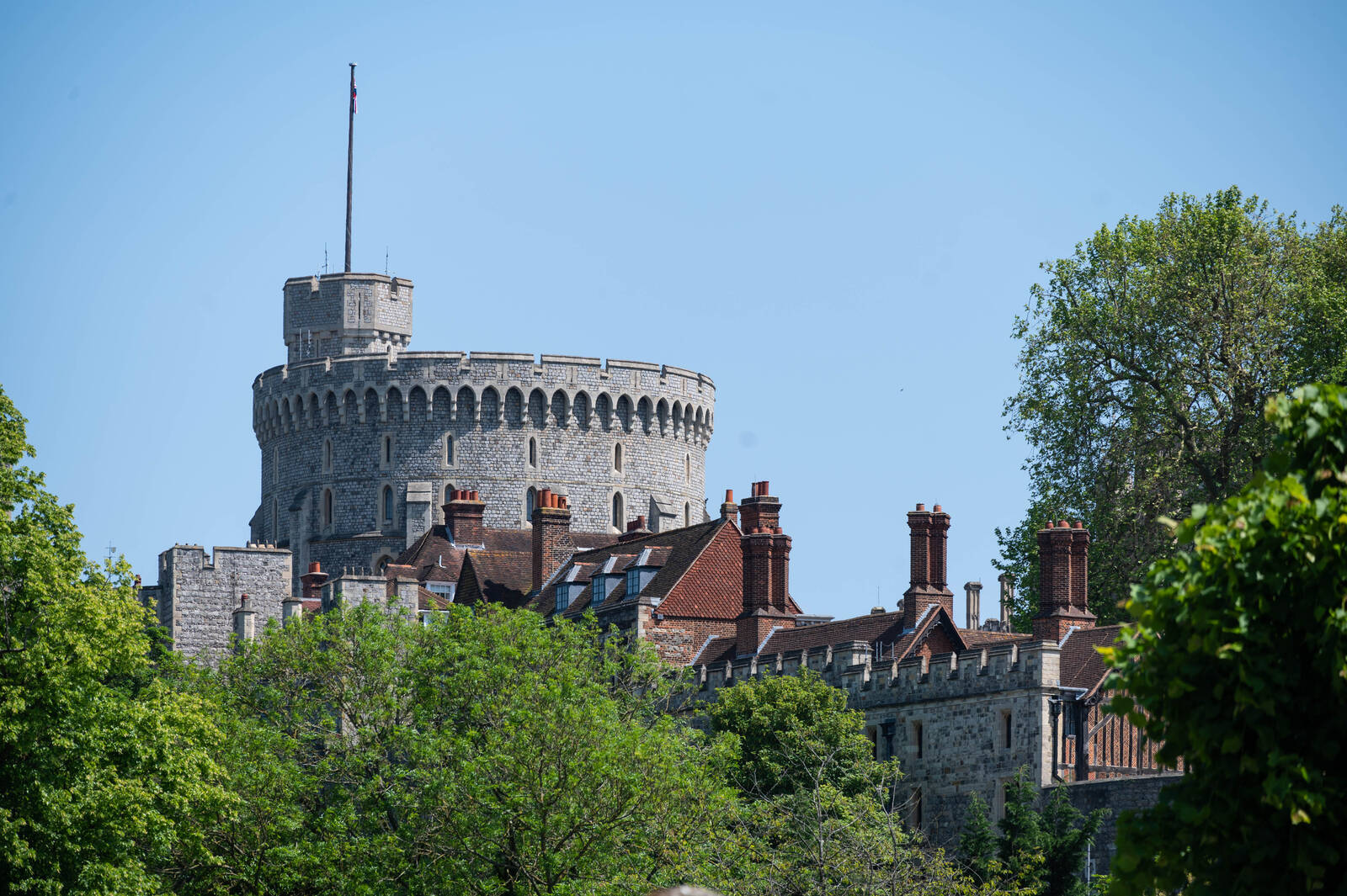 Image of View of Windsor Castle from Alexandra Gardens by Jules Renahan