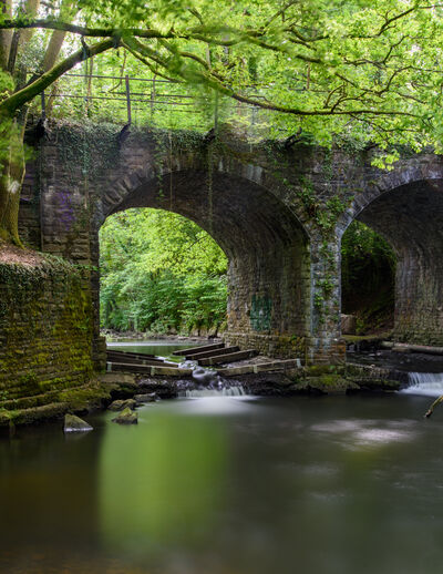 images of South Wales - Old Railway Bridge