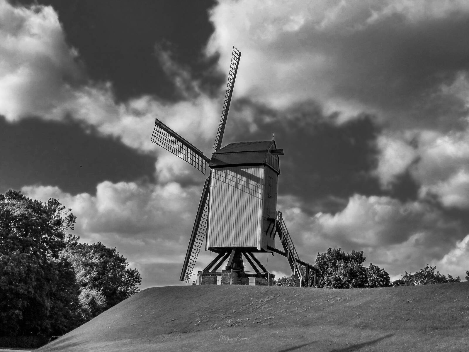 Image of Windmills of Bruges by Mathew Browne