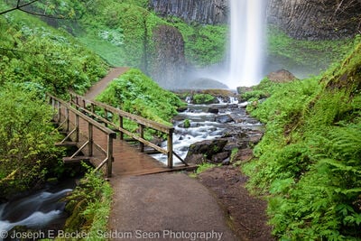 Oregon photo locations - Latourell Falls