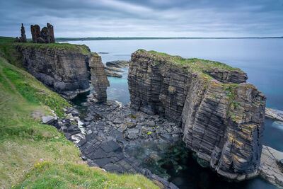 Scotland photography locations - Noss Head and Castle Sinclair