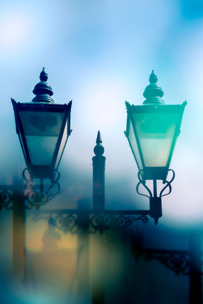 Classic lamp post with a Lensbaby Omni twist