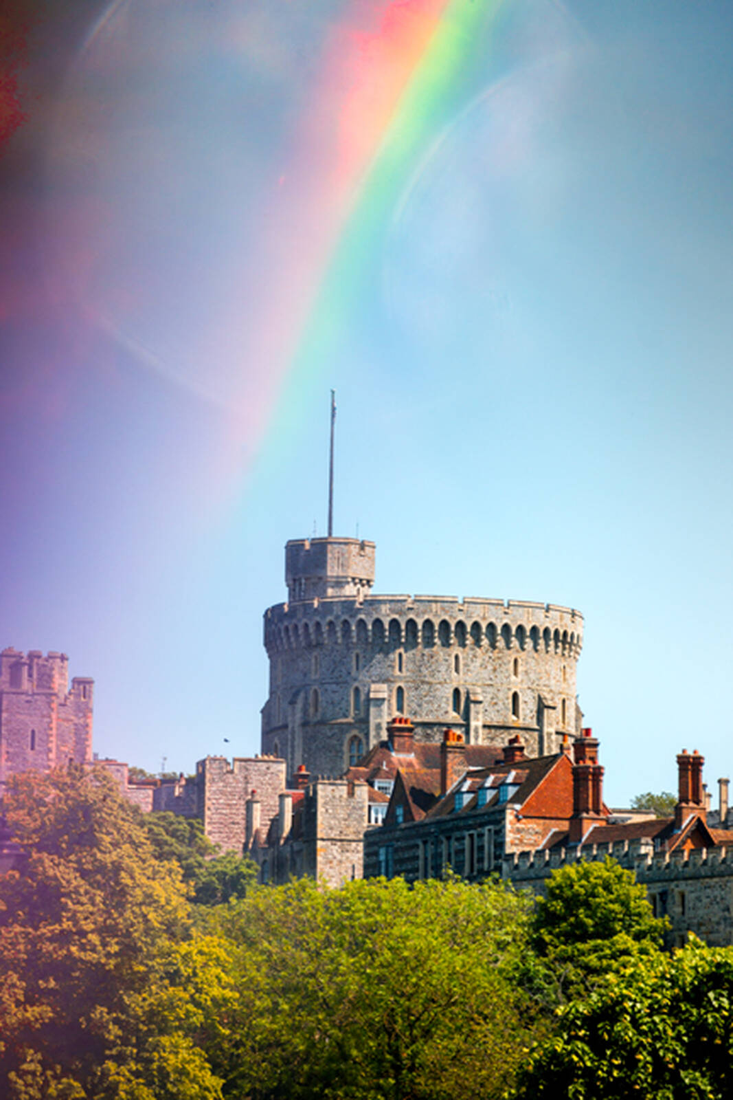 Image of View of Windsor Castle from Alexandra Gardens by Rebecca Hs