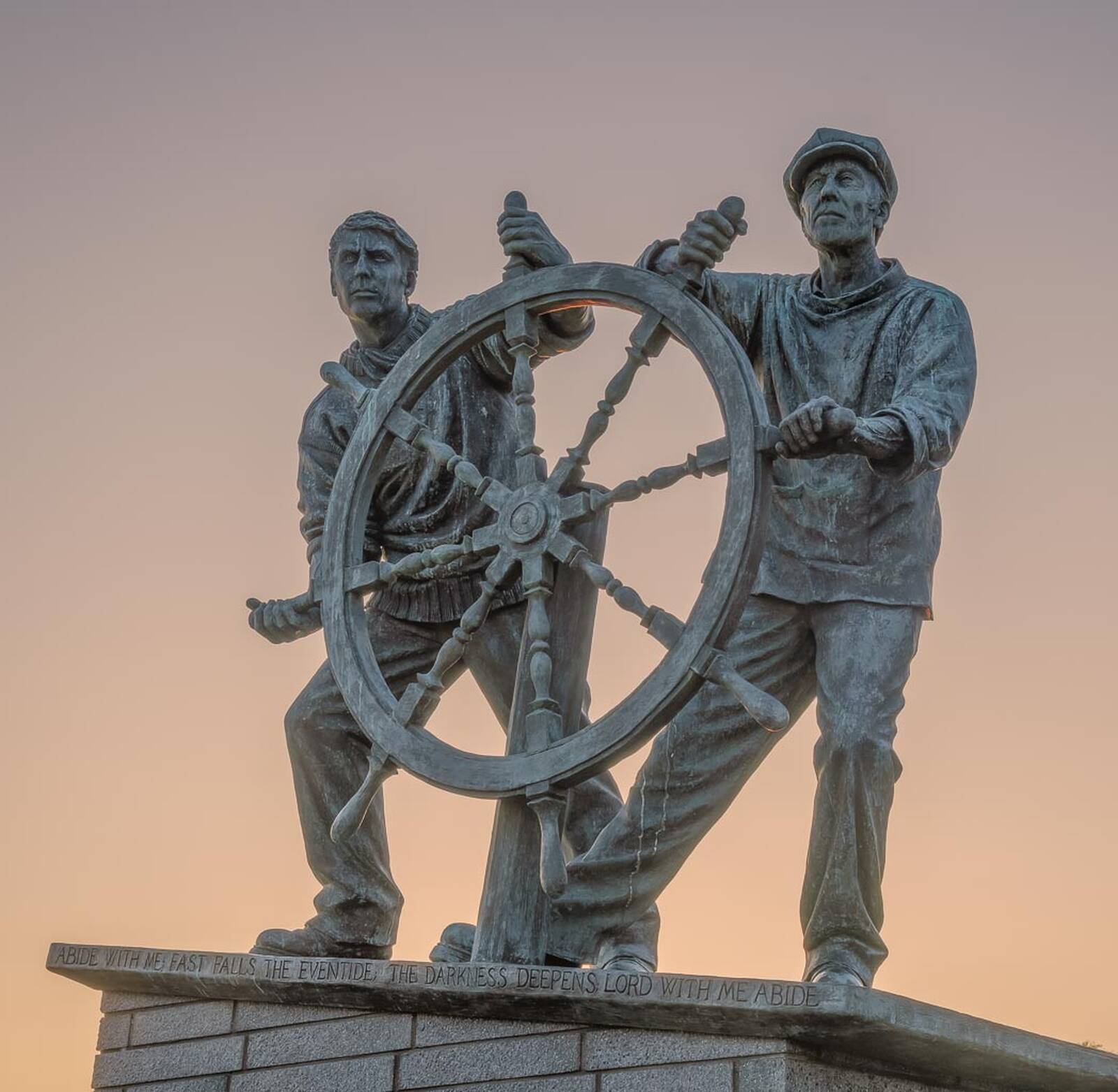 Image of Man And Boy Monument, Brixham Harbour  by michael bennett
