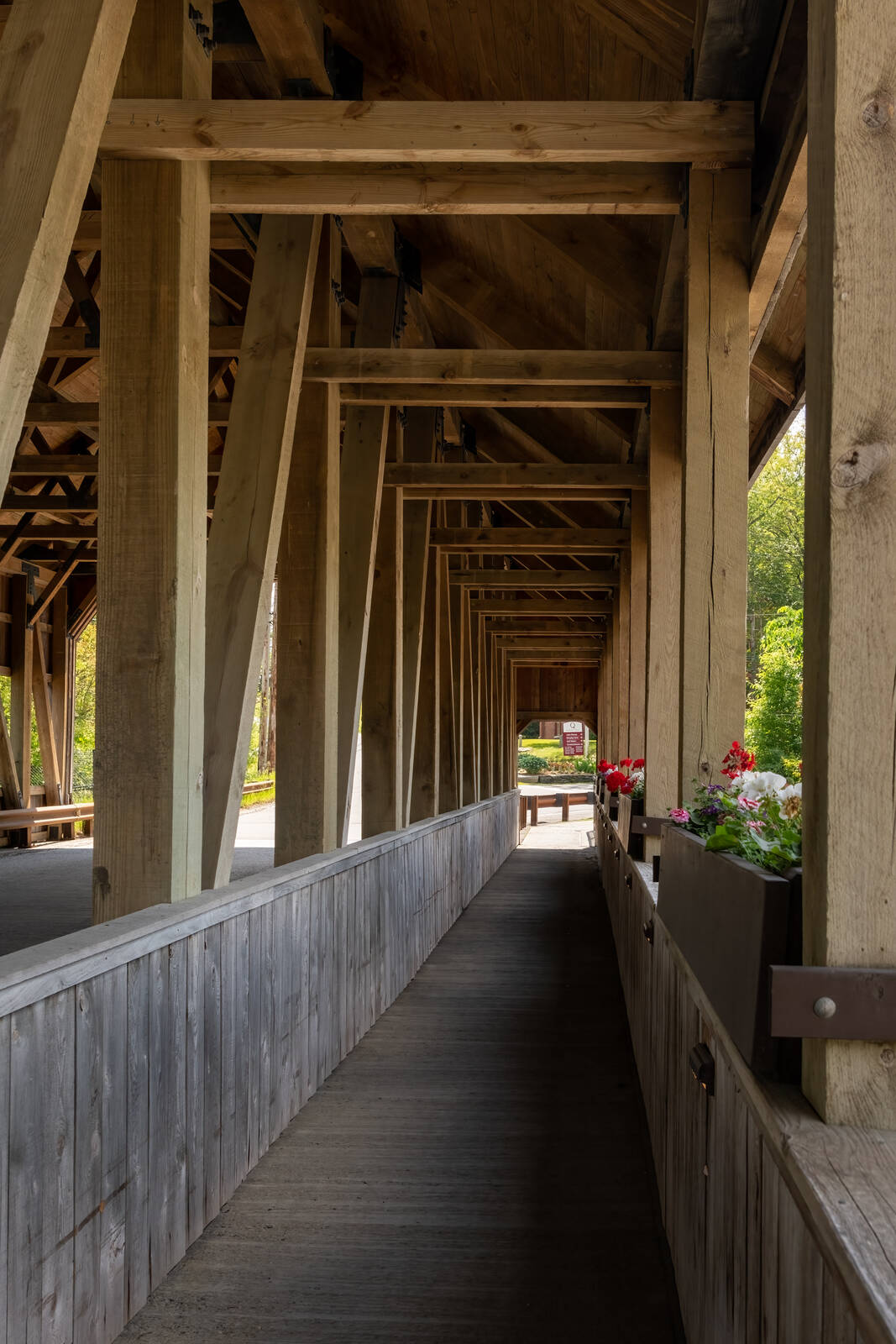 Image of Quechee Covered Bridge by Wayne Foote