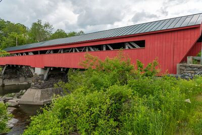Image of Taftsville Covered Bridge - Taftsville Covered Bridge