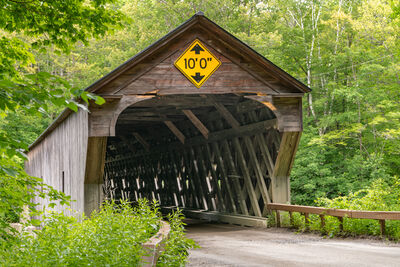 Picture of Upper Falls (Downers) Covered Bridge - Upper Falls (Downers) Covered Bridge
