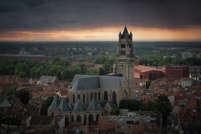 pictures of Bruges - Belfort Tower - Interior