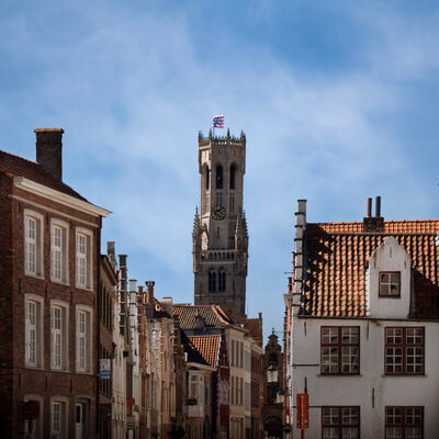 pictures of Bruges - Belfort Tower - Exterior