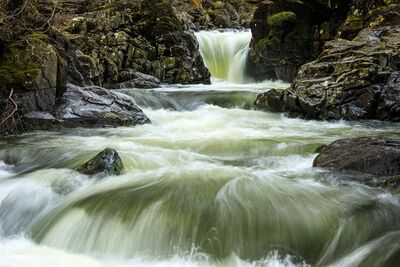 A view of Galleny Force on Stonethwaite Beck.