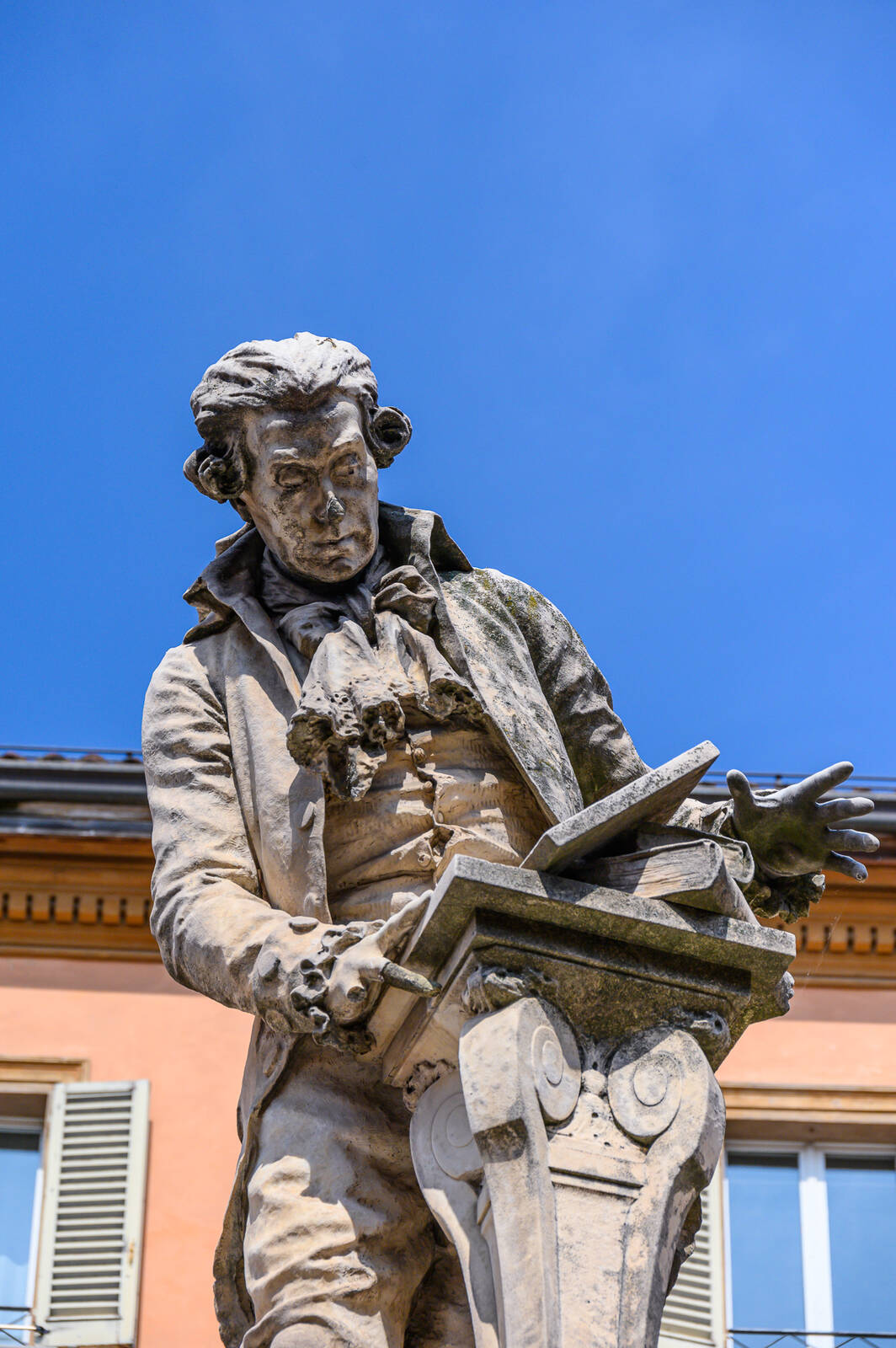 Image of Piazza Galvani by Sue Wolfe