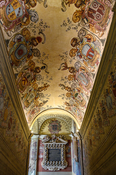Palazzo Staircase Ceiling Detail