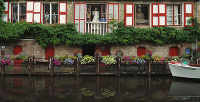photos of Bruges - Dijver Canal