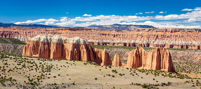 Image of Upper Cathedral Valley Overlook - Upper Cathedral Valley Overlook