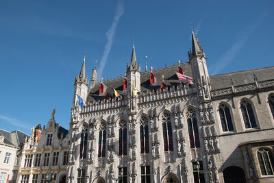 pictures of Bruges - Burg Square