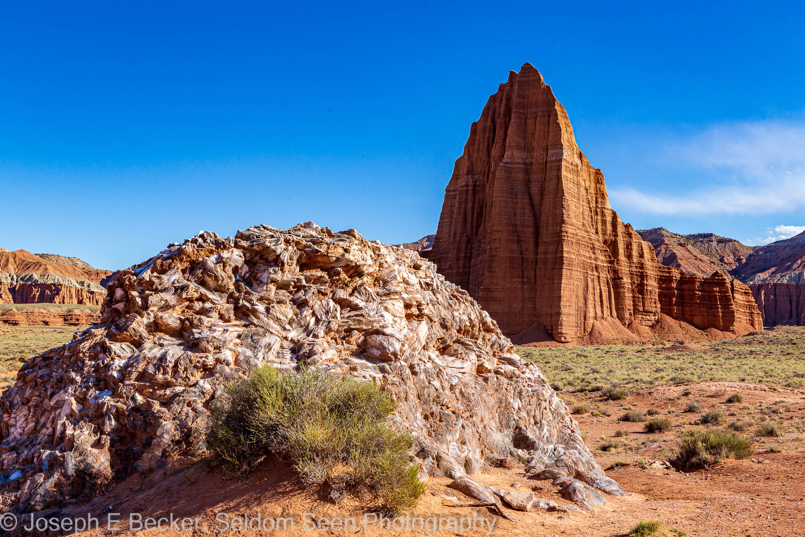 Image of Temple of the Sun from Glass Mountain by Joe Becker