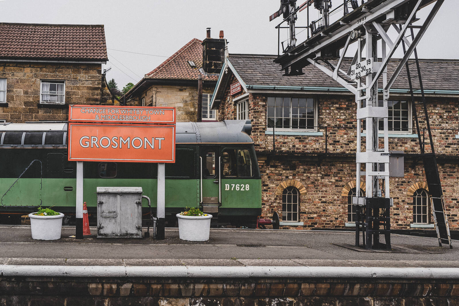 Image of Grosmont Station by James Billings.