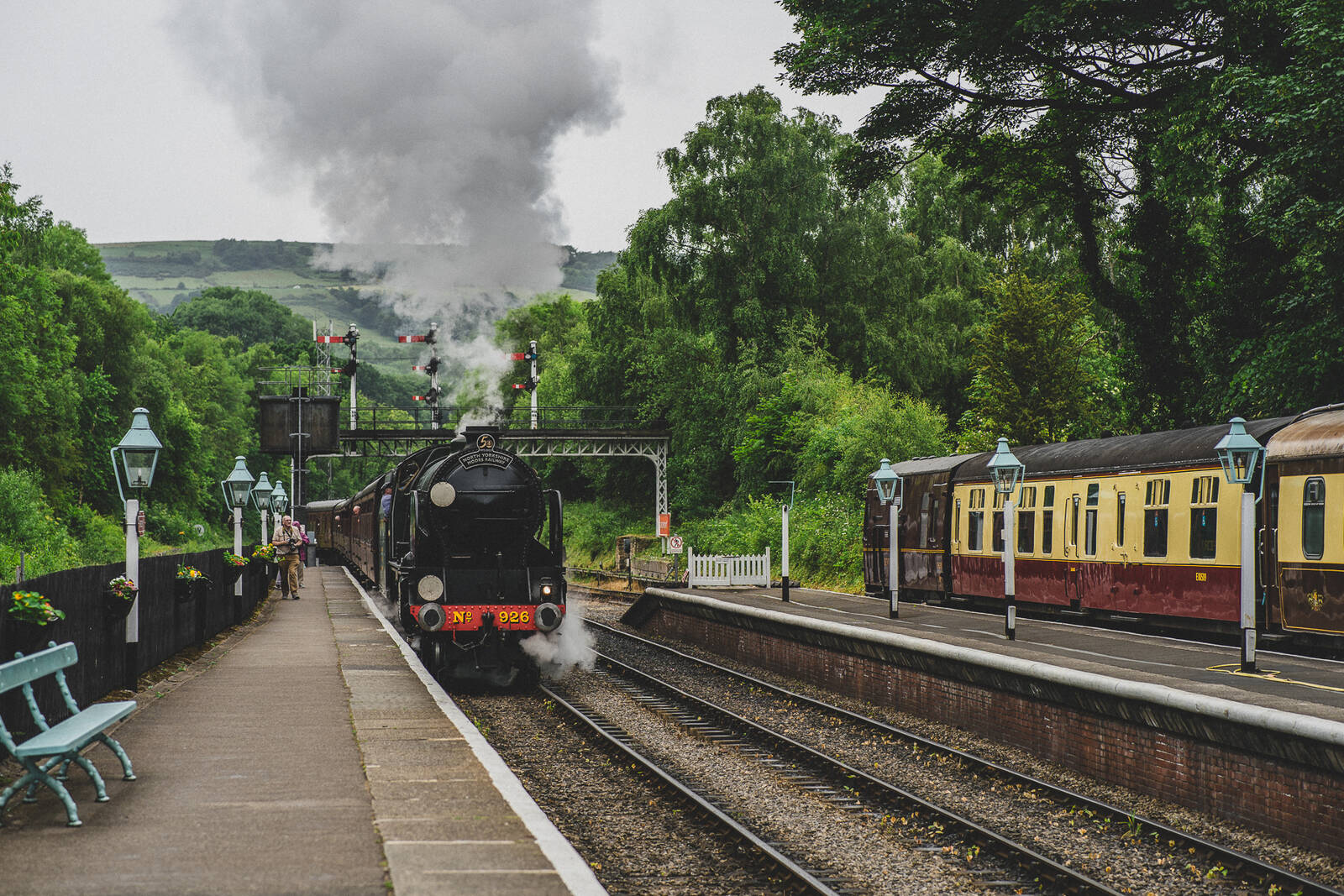 Image of Grosmont Station by James Billings.
