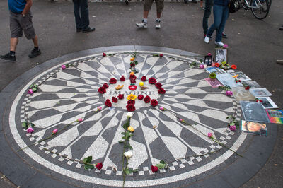 images of New York City - Strawberry Fields