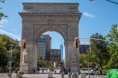 photography spots in New York City - Washington Square Park