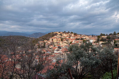 View of the whole village of Lofou