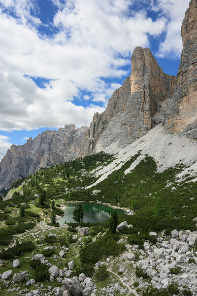 images of The Dolomites - Lago di Lagazuoi