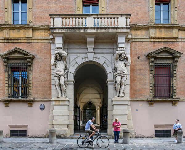 Entrance off of Strada Maggiore