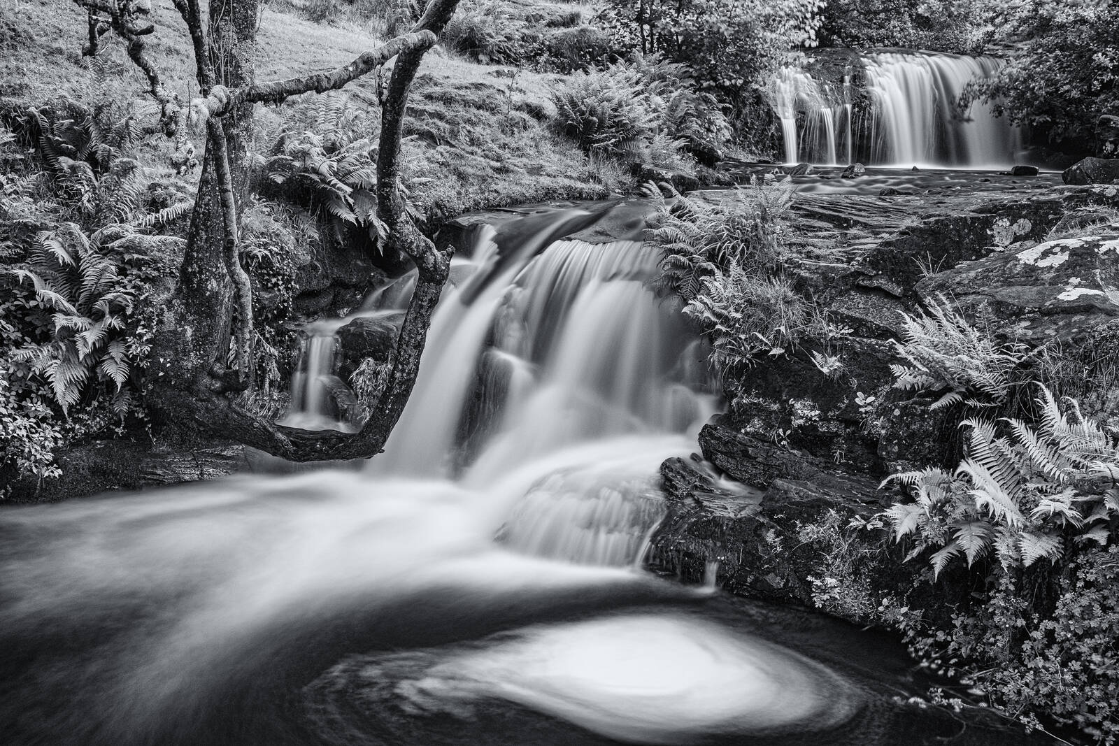 Image of Blaen-y-glyn Waterfalls of the Caerfanell by Andreas Marjoram