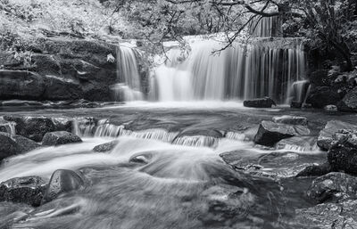Image of Blaen-y-glyn Waterfalls of the Caerfanell - Blaen-y-glyn Waterfalls of the Caerfanell