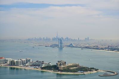 United Arab Emirates pictures - Dubai Helicopter Tour