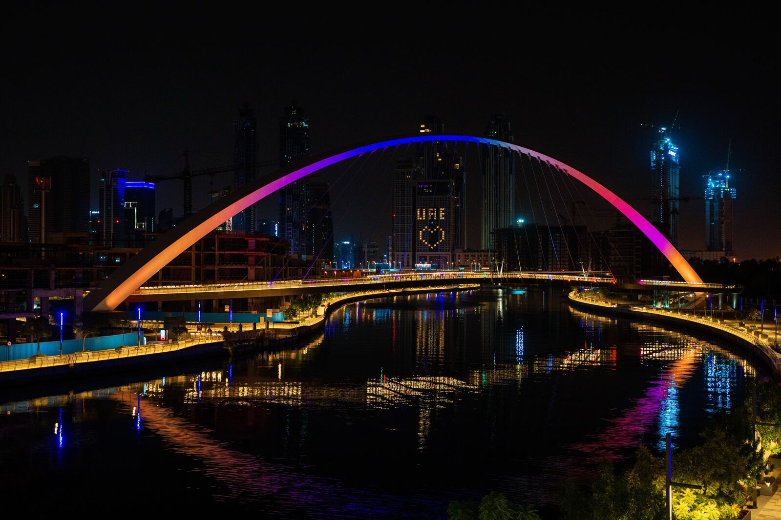 Image of Dubai Tolerance Bridge by Team PhotoHound